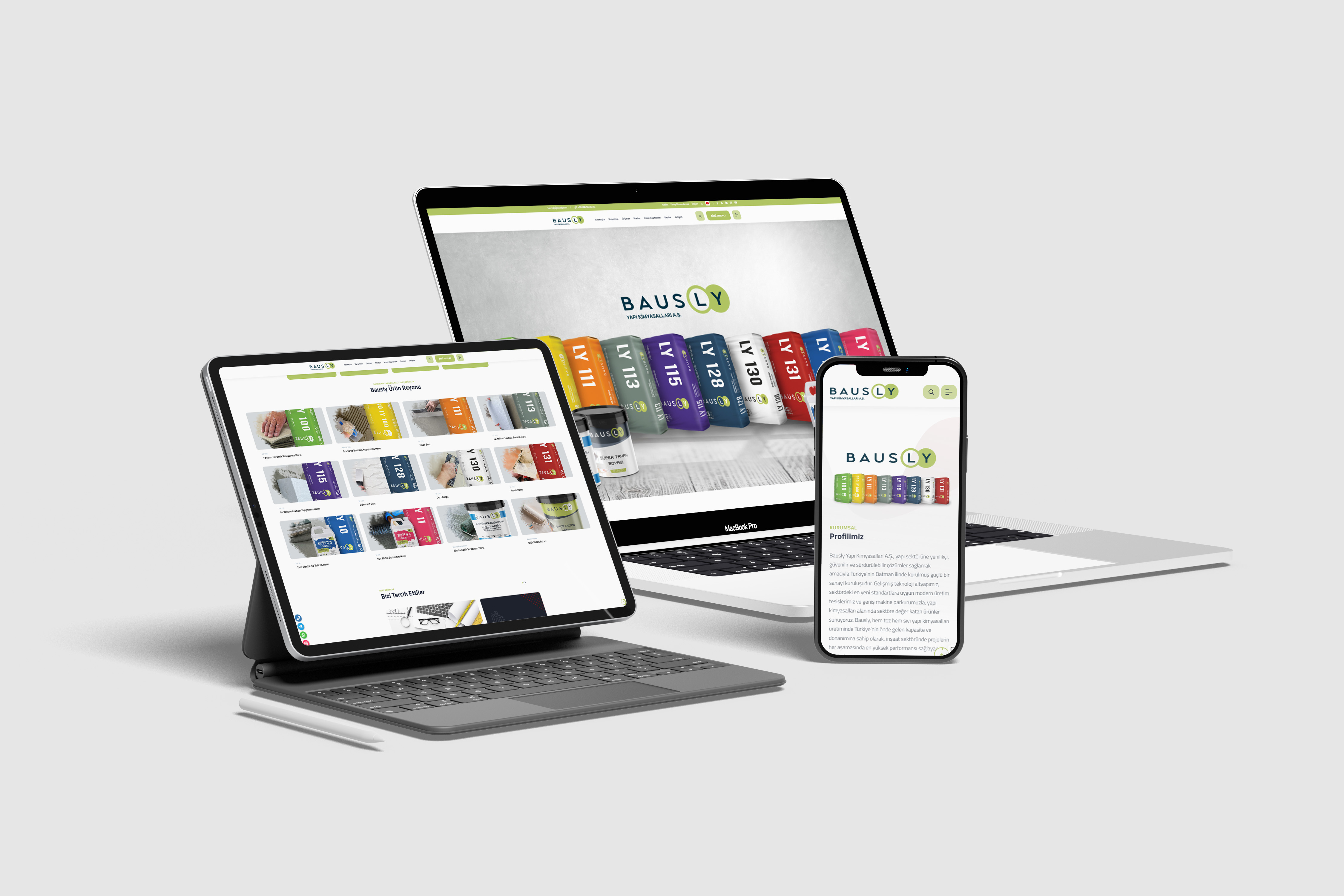 Bausly Yapı Kimyasalları A.Ş web sitesi yayın hayatına başladı.